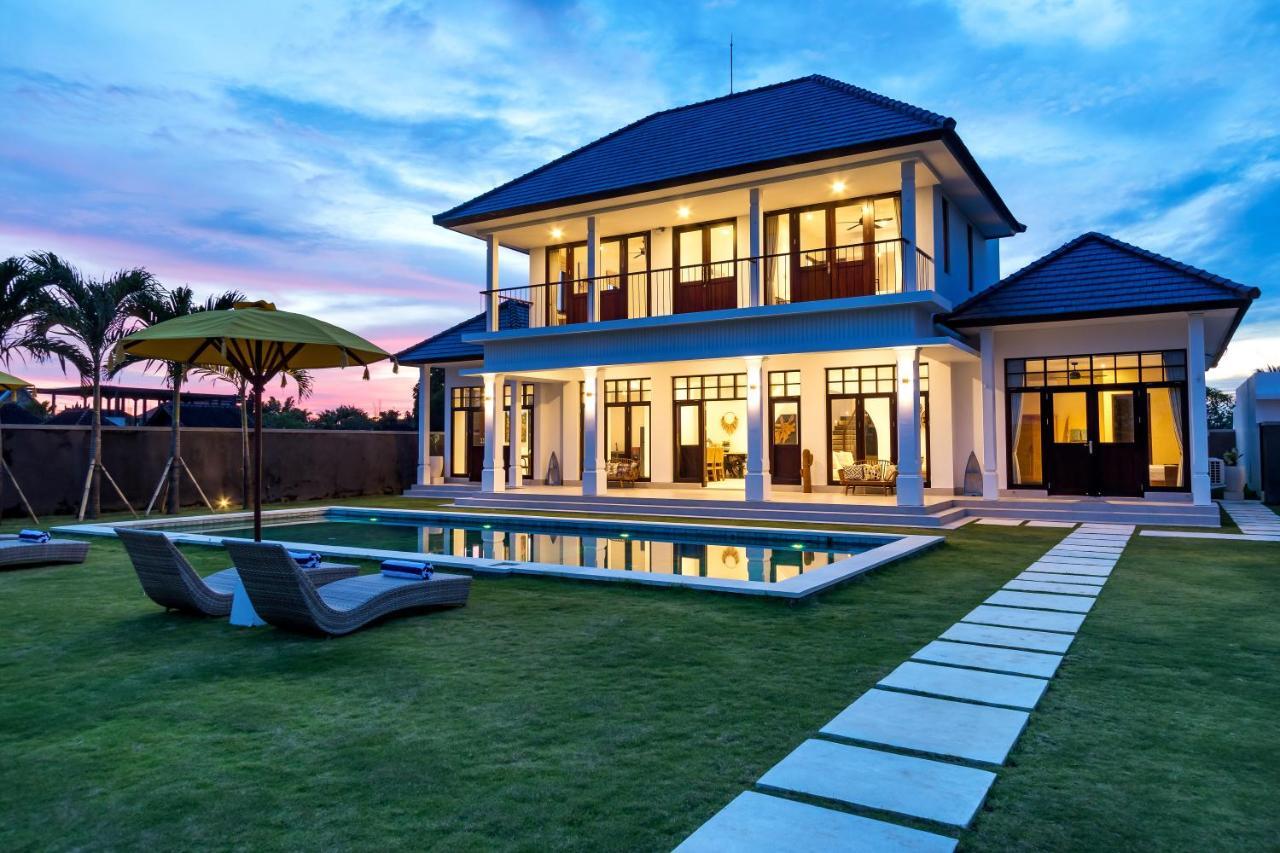 Villa Besakih 5Br, 5 Mins To Beach - Canggu Kültér fotó